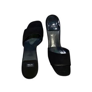 Stuart Weitzman Black Heels, Size 10.5, Vintage